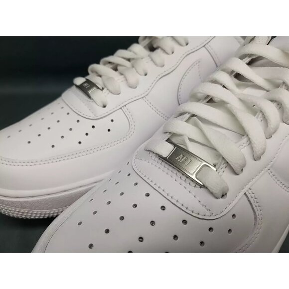 Nike Women's Air Force 1 '07 Fashion Sneaker Triple White Size 10 NEW IN BOX! - Picture 5 of 11